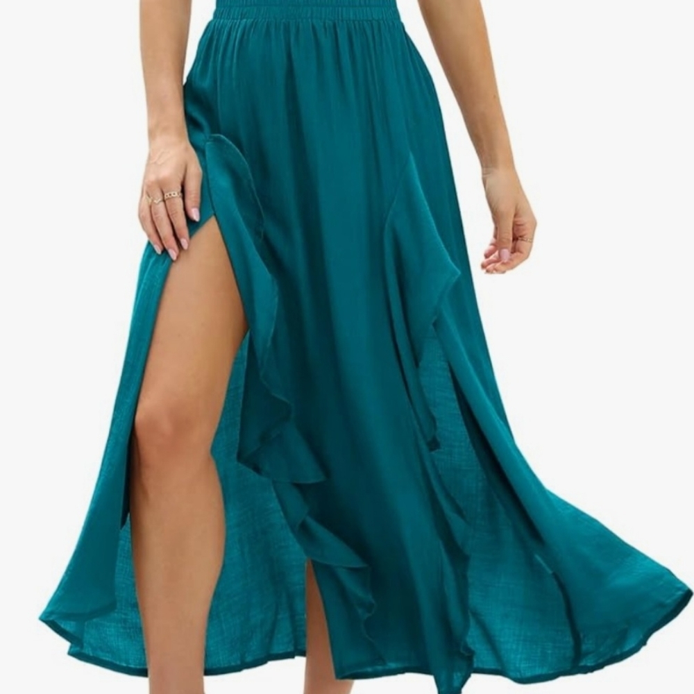 flowing skirt